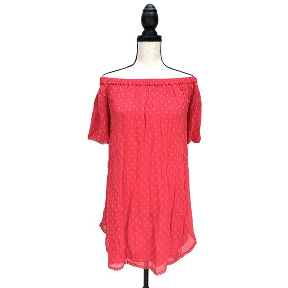 Anthropologie Tryb Andorra Off-Shoulder Mini Dress - Picture 3 of 11